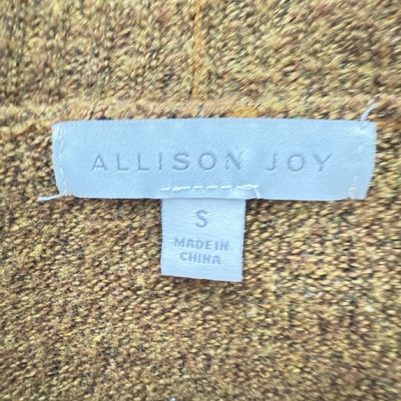 Allison Joy Camel Button-Up Cardigan Small - Picture 3 of 6